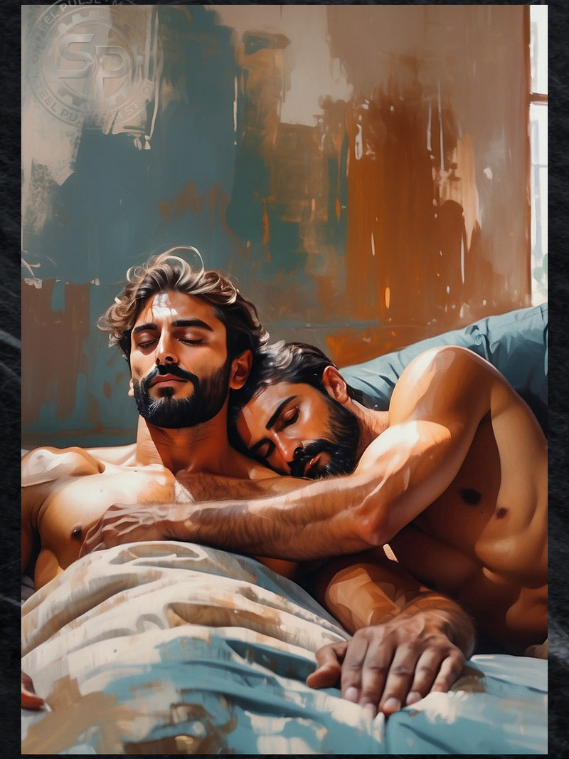 Still — Gay Couple Art Print
