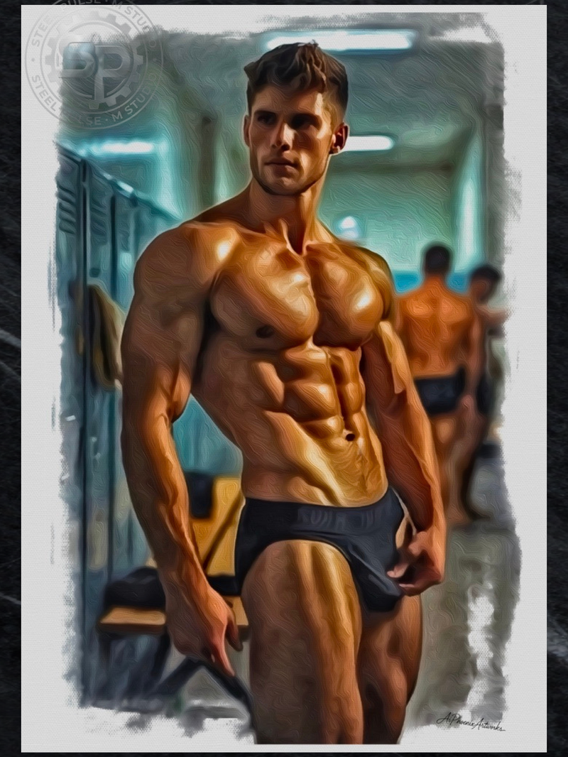 After the Whistle — Locker Room Art Print