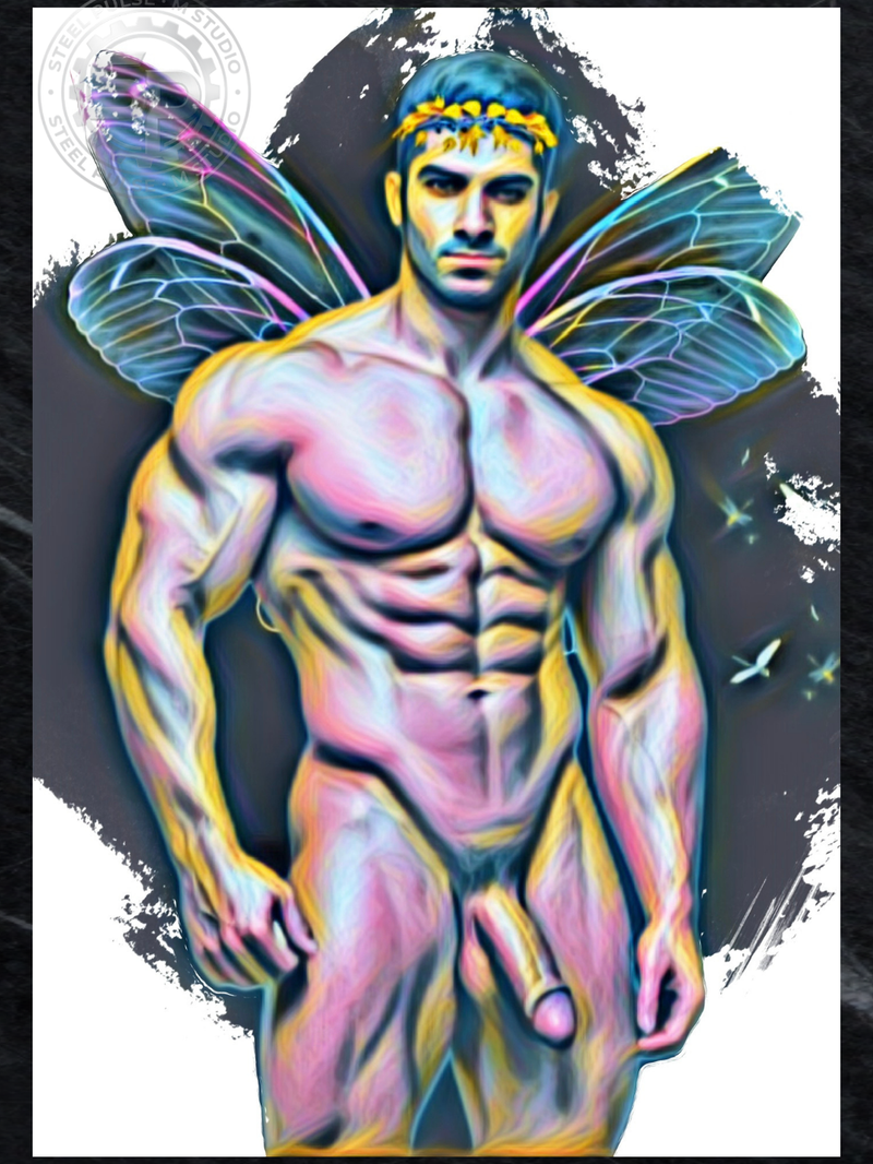 Fae Woodland Conquest - Satin Photo Print, Unframed Wall Art