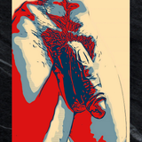 Pop Art Erotic Male Nude Print | Modern Abstract Poster