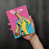 Adult Greeting Card | Easter Bunny Bulge Eggs | Cheeky Muscle Hunk Pun | Gay Erotic Holiday | Single or 5-Pack