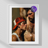 Close scents — Gay Erotic Art Print