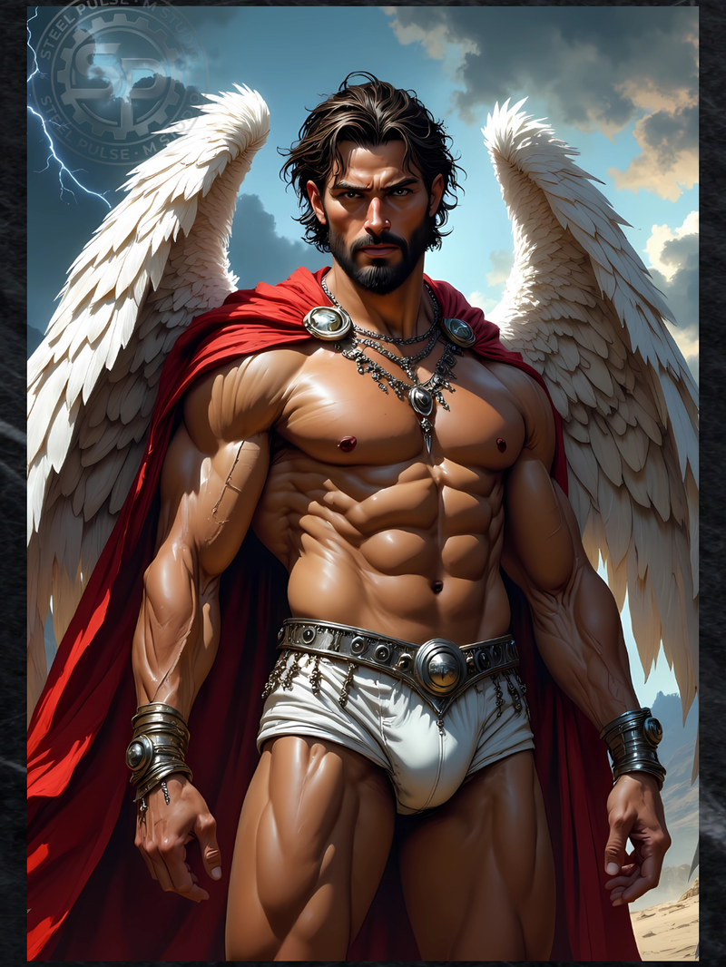 Wrath — Archangel Fantasy Art Print