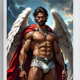 Wrath — Archangel Fantasy Art Print