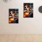 Erotic Gym Art Print – Muscular Male Physique Decor