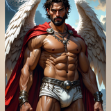 Wrath — Archangel Fantasy Art Print