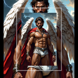 Wrath — Archangel Fantasy Art Print