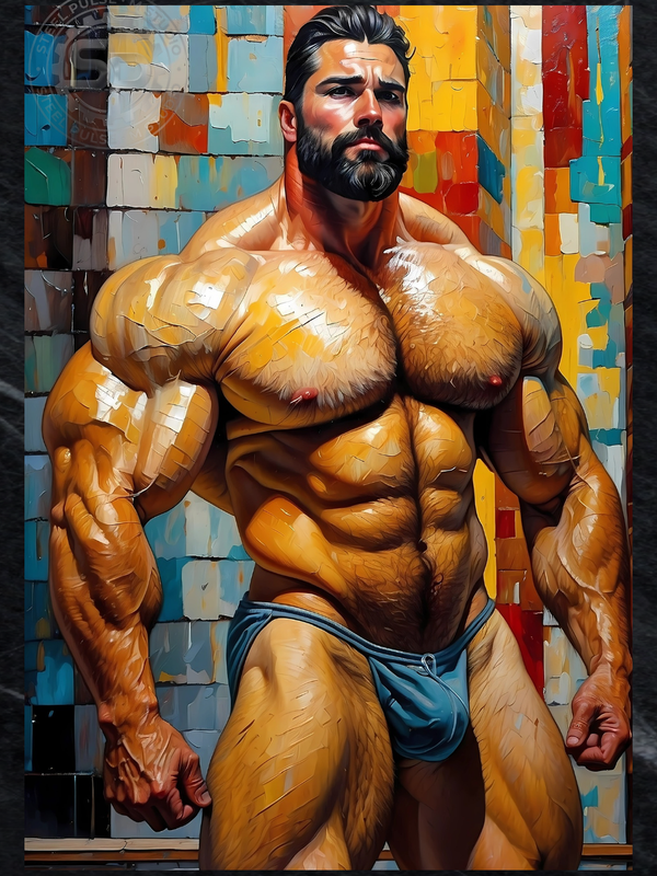 Colossus — Male Physique Art Print