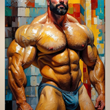 Colossus — Male Physique Art Print