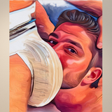 Jockstraps Devotion Press Tease - Satin Photo Print, Unframed Wall Art