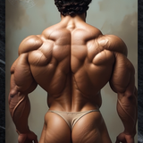 Built Different — Bodybuilder Physique Art Print