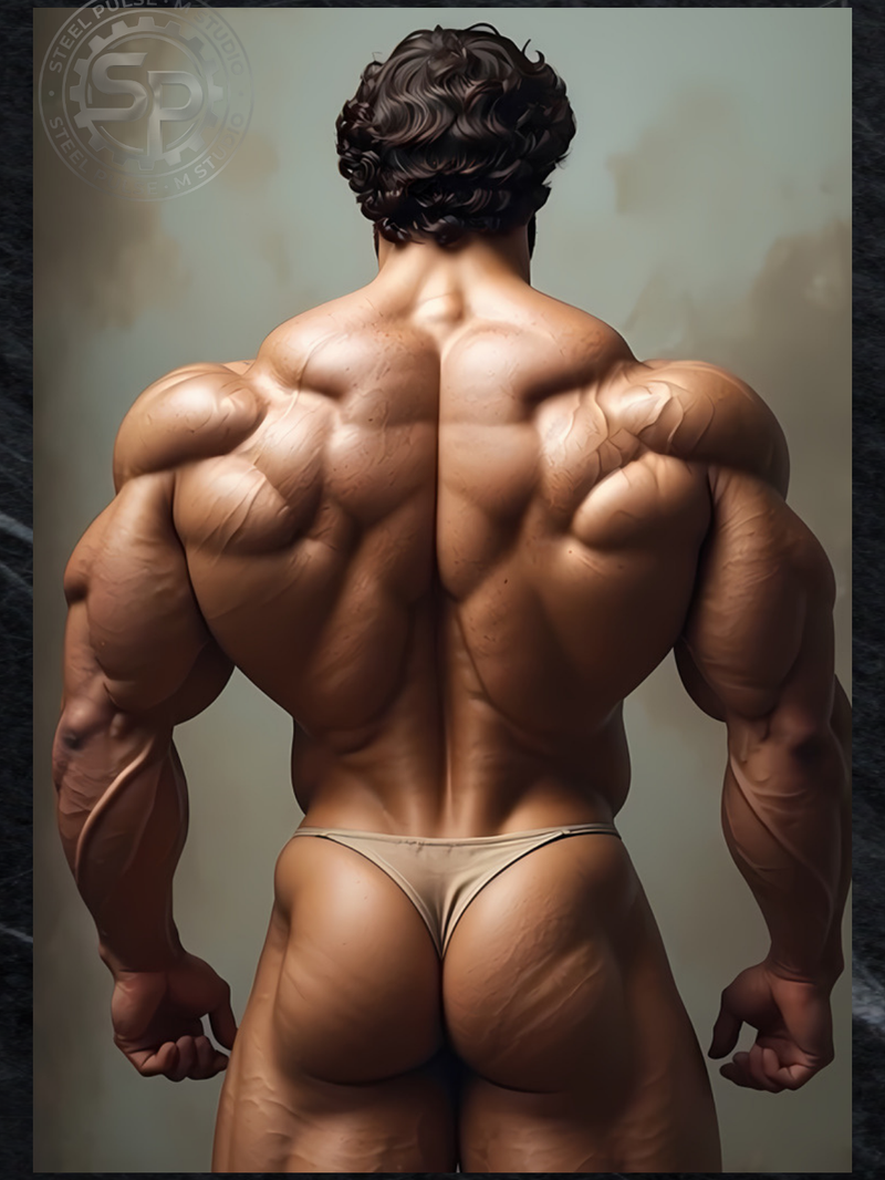 Built Different — Bodybuilder Physique Art Print