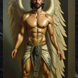 The Messenger — Male Angel Fantasy Art Print