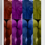 Four Ways — Pop Art Male Figure Wall Art | Instant Download