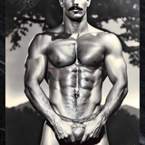Iron & Ink — Vintage Physique Triptych Art Print Set