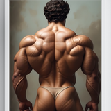 Built Different — Bodybuilder Physique Art Print
