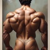 Built Different — Bodybuilder Physique Art Print