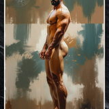 Profile — Classical Male Nude Art Print