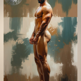 Profile — Classical Male Nude Art Print