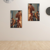 Glossy Photo Print – Lace Tease Tension, Unframed Wall Art