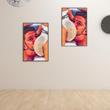 Jockstraps Devotion Press Tease - Satin Photo Print, Unframed Wall Art