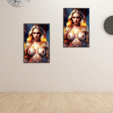 Lioness — Explicit Female Nude Art Print