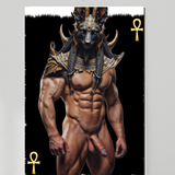 Anubis’ Eternal Guard Transformation - Glossy Photo Print, Unframed Wall Art