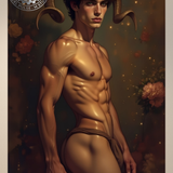 Male Satyr — Gay Erotic Fantasy Wall Art | Instant Download