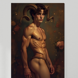 Male Satyr — Gay Erotic Fantasy Wall Art | Instant Download