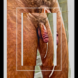 Erotic Art Print | Male Nude Close-Up | Explicit NSFW Art | Raw Masculine Detail | 4 Sizes