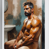 Private Room — Male Nude Art Print