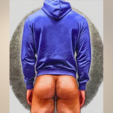 Bold & Blue Hoodie Guy| NSFW Digital Painting | Printable PDF Wall Art | AiPhoenixArtWorks
