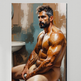 Private Room — Male Nude Art Print