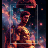 Dragon Born — Fantasy Male Art Print