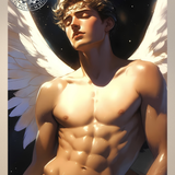 Ascension — Male Angel Fantasy Art Print