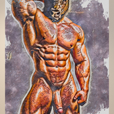 Glossy Photo Print – Bull God’s Veiled Glory, Unframed Wall Art