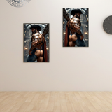 The Gunslinger — Steampunk Male Art Print