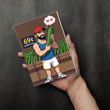 Adult Greeting Card | 69 Jumbo Cucumber Crush | Cheeky Gay Veggie Pun | Adult Humor Card | Single or 5-Pack