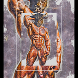 Glossy Photo Print – Bull God’s Veiled Glory, Unframed Wall Art