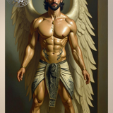The Messenger — Male Angel Fantasy Art Print