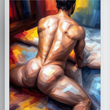 Morning Light — Gay Erotic Male Nude Wall Art | Instant Download