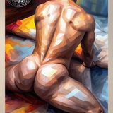 Morning Light — Gay Erotic Male Nude Wall Art | Instant Download