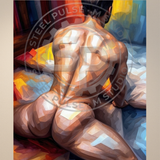 Morning Light — Gay Erotic Male Nude Wall Art | Instant Download