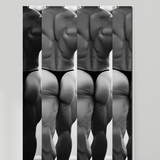 Four Ways — Pop Art Male Figure Wall Art | Instant Download