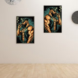 Leather Master’s Cigar – Vintage-Style Homoerotic Print
