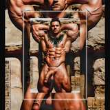 Pharaoh’s Veiled Might - Glossy Photo Print, Unframed Wall Art