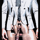 Gay Erotic Art Print | Queer Masculine Nude Illustration