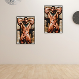 Pharaoh’s Veiled Might - Glossy Photo Print, Unframed Wall Art