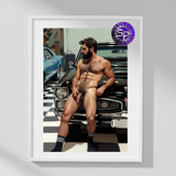 Hood Ornament — Explicit Male Nude Art Print