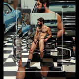 Hood Ornament — Explicit Male Nude Art Print
